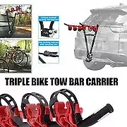 3 Bike Car Rack Carrier Triple Three Tow Bar Bicycle For NIssan Pathfinder