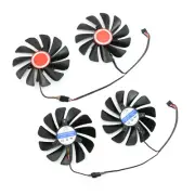 Graphics Card Cooling Fan Cooler Fan for XFX RX580 590 8G Black Wolf Edition New
