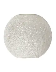 [Oriel Lighting] Kono 25cm DIY Flush Mount Lamp Shade Only White