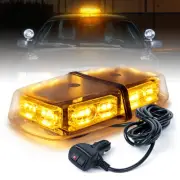Xprite Amber 36 LED Strobe Light Car Truck Roof Emergency Warning Flash Beacon