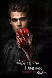THE VAMPIRE DIARIES TVD Poster PAUL WESLEY CW Ian Somerhalder NINA DOBREV Apple