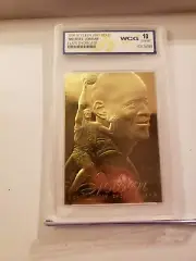 1996-97 Fleer 23kt Gold Michael Jordan Flair Showcase WCG 10 Gem Mint Chicago