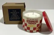 Argyle's Pineapple Pizza Stranger Things Bath & Body Works 3 Wick Candle NIB