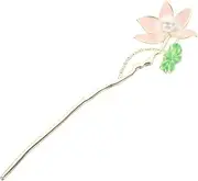 Gogogmee Antique Lotus Hair Pin Japanese Hair Stick Women's Hair Accessory Chinese Hair Stick Vintage Style