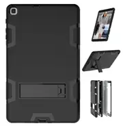 MCC Stylish Shockproof Samsung Galaxy Tab A 10.1 2019 Case Cover Kids T510 [Black+Black]