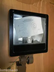 RUUD 12" FLOOD LIGHT Area Light, 50W HPS, 2" Adjustable Slip Fitter, MPR3505-D