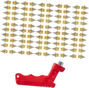 [Toddmomy] 1 Set Golf Spikes Track and Field Spike Nails for Track and Field Anti-Skid Nails Running Accessories Track Spikes Lighter Weight Spikes Shoe Short Nail Steel