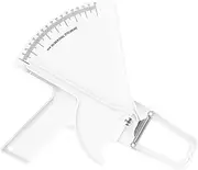 NOLITOY Fat Measurement Caliper Tester Tape Fitness Tool for White for Both Men Women