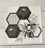 Beehive Ready to Press Heat Transfer Screen Print DTF Transfer