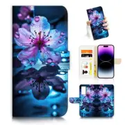 ( For Samsung S21+ / S21 Plus ) Flip Case Cover PH26822 Flower