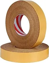 Hardwood Floor Rug Tape,Yellow Carpet Tape for Tile Floors - Outdoor Rug Adhesive Roll, Heavy Duty Mounting Adhesive Rug Fixed Sticky Roll for Hardwood Floors, Tiles Floors