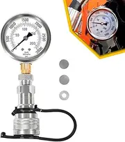 Replace for KUBOTA HST Boost Kit W/Gauge HST Hydraulic Shims, Tractor Hydraulic Pressure Gauge Kit Fit for KUBOTA MX, L, B/BX Series +25% Power