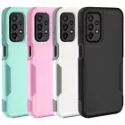 For Samsung Galaxy A03S A13 5G/A23 5G/A53 5G TPU+PC Case Shockproof Slim Cover