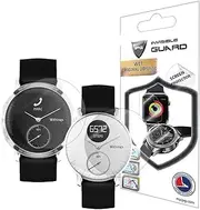 [IPG] for WITHINGS STEEL HR (Case Dimention 36-40MM) Smartwatch Hydrogel Screen Protector (2 Units) Invisible HD Clear Film Anti Scratch Guard-Smooth/Self-Healing/Bubble for Steel