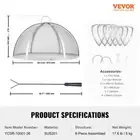 For Outdoor Firepit Spark Screen Cover 36 Inch Stainless Steel Fire Pit Lid
