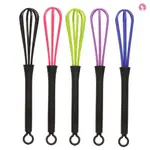 5PCS PLASTIC HAIR COLOR DYE WHISK KIT CREAM MIXER STIRRER SA