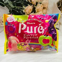 在飛比找樂天市場購物網優惠-日本 Kanro 甘樂 Pure 水果味軟糖 心型軟糖 9袋