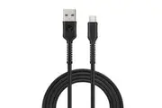 Bonelk Long-Life Easy Grip USB-A to USB-C Cable Charging Cord 60W 2M Black