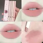 Lip Glaze Pencil Waterproof Long Lasting Lip Non-Stick Cup Lipliner O7O0 C2K4