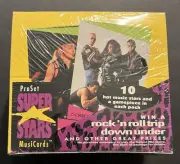 SUPER STARS 1991 Pro Set Music Cards SERIES 2 Unopened Sealed Box 36 Packs