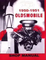 OLDSMOBILE 1951 1950 SHOP MANUAL SERVICE REPAIR 88 98 BOOK ROCKET