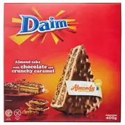 DAIM almond cake chocolate and crunch, frozen, 400 g