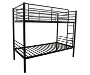 City Single Bunk Bed Black