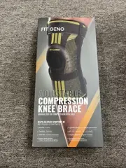 Fit Geno Adjustable Compression Knee Brace - Size Small - New/ Sealed