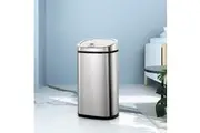 Devanti 50L Motion Sensor Bin Rubbish Automatic Silver