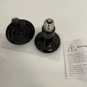 HealSmart Reptile Heat Lamp 150W 2 Pack