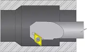 Dorian 55427, S08R-SDXCL-2 Boring Bar for DC_T 21.51 Inserts