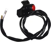 MOLUCKFU Motorcycle Kill Switch Handlebar Button Durable Switch for Off Road Motorcycles Multifunctional Control for Starting Stopping Overtaking Horn Usage