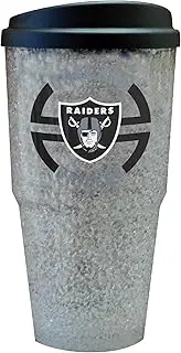NFL Oakland Raiders 24-Ounce Crystal Freeze Tumbler with Lid