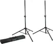 Frameworks Standard Speaker Stand Set; Includes (2) Speaker Stands and Carry Bag