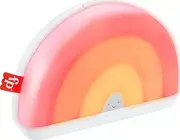 [Fisher-Price] Sound Machine Soothe & Glow Rainbow with Lights Music and Volume Control for Newborns and Up