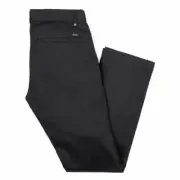 Brixton "Reserve" Chino Pants (Black) Men's Standard Fit Straight Leg Bottoms