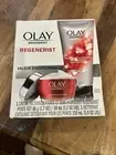 Olay Regenerist Micro Sculpting Moisturizer Cream / Pore Scrub Duo Pack NIB