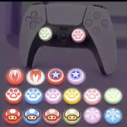 Thumb Grip Glow In The Dark For PS5 PS4 XBOX X XBOX 360 Controller USA SHIP !