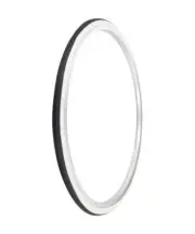 Wanda 27" x 1-1/4" Classic White Wire Bead Lightweight