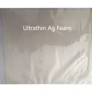 1pcs Silver Ag Foam Plate Sheet Size 100mm*100mm Thickness 0.3-1.7mm