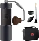 1Zpresso J-Ultra Manual Coffee Grinder Iron Gray, Conical Burr, Foldable Handle,