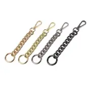 Bag Strap Extender DIY Handbag Purse Chain with Metal Buckles for Purses Handbag