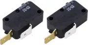 WB02X21313 MICROWAVE DOOR SWITCH COMPIATABLE NORMALLY OPEN 2-PACK*