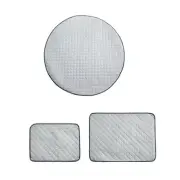 Reusable Pet Piddle Pad Pads for Dogs, Puppies, Doggie Leakproof Multi-size
