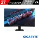 【GIGABYTE 技嘉】GS27FC 27型 VA 180Hz 曲面電競螢幕(1500R/FreeSync/HDR/TUV護眼)