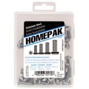 Homepak 41957 Assorted Phillips Pan Head Stainless Steel Machine Screw Kit