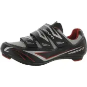 Venzo Womens Black Sport Fitness Cycling Shoes Sneakers 4 Medium (B,M) BHFO 2554