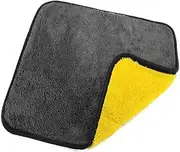 4-Pack Microfiber Plush Car Drying Towel Cleaning Towels Super Absorbent Auto Detailing Towel (30 x 30 cm)