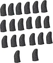 BEBEMOKO 20Pcs Breathable Mobile Game Finger Sleeves Slip Touch Screen Gaming Thumb Sleeves for Enhanced Control Comfortable Fit and Durability