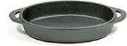 Old Mountain Cast Iron Pre-Seasoned Oval Single Serve Dish, Set of 4